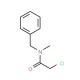 N-Benzyl-2-chloro-N-methylacetamide (CAS 73685-56-0) - chemical structure image