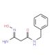 N-Benzyl-2-(N-hydroxycarbamimidoyl)-acetamide - chemical structure image