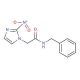 N-Benzyl-2-nitro-1H-imidazole-1-acetamide (CAS 22994-85-0) - chemical structure image