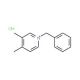 N-Benzyl-3,4-lutinidinium chloride (CAS 22185-44-0) - chemical structure image