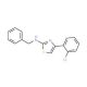 N-benzyl-4-(2-chlorophenyl)-1,3-thiazol-2-amine - chemical structure image