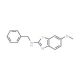 N-benzyl-6-methoxy-1,3-benzothiazol-2-amine (CAS 16763-01-2) - chemical structure image