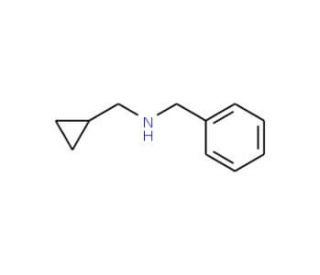 N-Benzyl(cyclopropyl)methanamine (CAS 116373-23-0) - chemical structure image