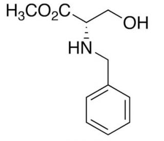 N-Benzyl-L-serine, Methyl Ester (CAS 123639-56-5) - chemical structure image