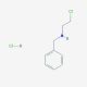 N-benzyl-N-(2-chloroethyl)amine hydrochloride (CAS 6288-63-7) - chemical structure image