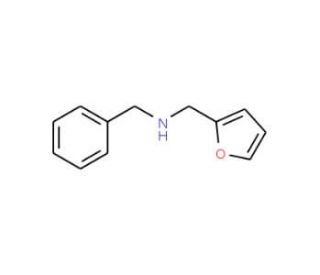 N-benzyl-N-(2-furylmethyl)amine (CAS 4439-53-6) - chemical structure image