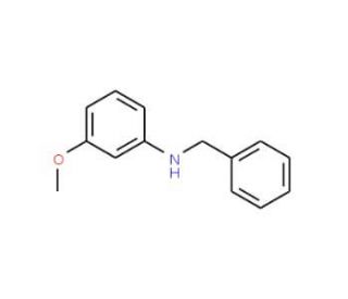 N-Benzyl-N-(2-methoxyphenyl)amine - chemical structure image