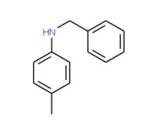 N-benzyl-N-(4-methylphenyl)amine (CAS 5405-15-2) - chemical structure image