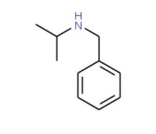 N-Benzyl-N-isopropylamine (CAS 102-97-6) - chemical structure image