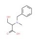 N-Benzyl-N-methyl-L-serine (CAS 201208-99-3) - chemical structure image