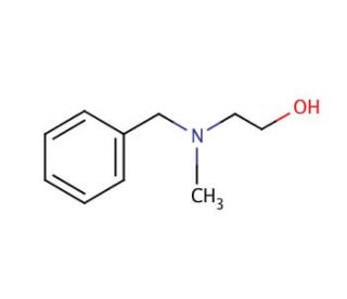 N-Benzyl-N-methylethanolamine (CAS 101-98-4) - chemical structure image