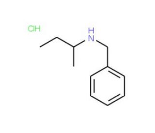 N-benzyl-N-(sec-butyl)amine hydrochloride (CAS 46120-25-6) - chemical structure image