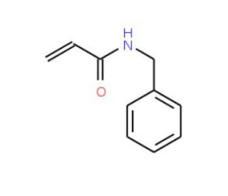 N-Benzylacrylamide, (CAS 13304-62-6) - chemical structure image