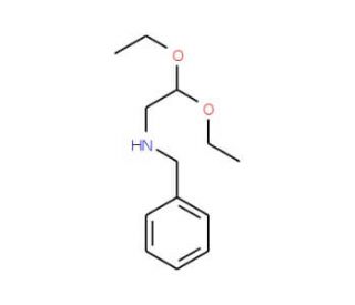 N-Benzylaminoacetaldehyde diethyl acetal (CAS 61190-10-1) - chemical structure image