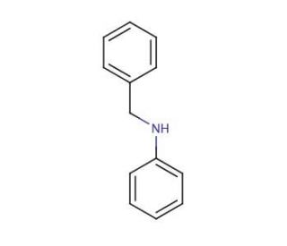 N-Benzylaniline (CAS 103-32-2) - chemical structure image