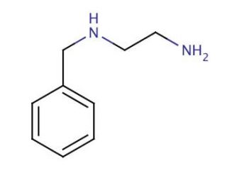 N-Benzylethylenediamine (CAS 4152-09-4) - chemical structure image