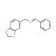 N-Benzylidene-3,4-(methylenedioxy)benzylamine (CAS 112776-37-1) - chemical structure image