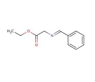 N-Benzylideneglycine Ethyl Ester (CAS 40682-54-0) - chemical structure image