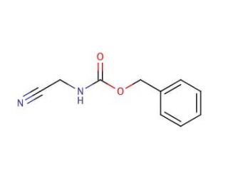 N-(Benzyloxycarbonyl)-2-aminoacetonitrile (CAS 3589-41-1) - chemical structure image