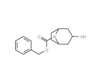 N-Benzyloxycarbonyl Nortropine (CAS 109840-91-7) - chemical structure image