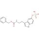 N-Benzyloxycarbonyl Serotonin O-Sulfate - chemical structure image