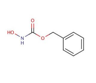 N-Benzyloxycarbonylhydroxylamine (CAS 3426-71-9) - chemical structure image