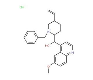 N-Benzylquinidinium Chloride (CAS 77481-82-4) - chemical structure image