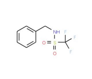 N-Benzyltrifluoromethanesulphonamide (CAS 36457-58-6) - chemical structure image