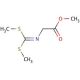 N-[Bis(methylthio)methylene]glycine methyl ester (CAS 58091-08-0) - chemical structure image