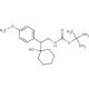 N-Boc-1-[2-amino-1-(4-methoxyphenyl)ethyl]cyclohexanol (CAS 1076199-18-2) - chemical structure image