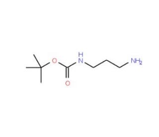 N-Boc-1,3-propanediamine (CAS 75178-96-0) - chemical structure image