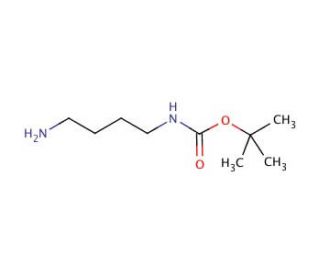 N-Boc-1,4-butanediamine (CAS 68076-36-8) - chemical structure image