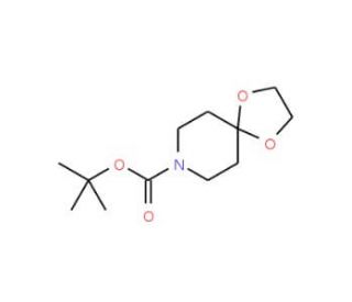 N-Boc-1,4-dioxa-8-aza-spiro[4.5]decane (CAS 123387-51-9) - chemical structure image