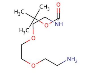 N-Boc- 2,2&prime;-(ethylenedioxy)diethylamine (CAS 153086-78-3) - chemical structure image