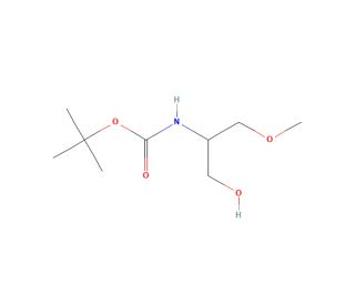 N-Boc-2-amino-3-methoxy-1-propanol (CAS 1334171-66-2) - chemical structure image