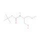 N-Boc-2-amino-3-methoxy-1-propanol (CAS 1334171-66-2) - chemical structure image