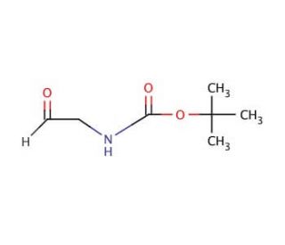 N-Boc-2-aminoacetaldehyde (CAS 89711-08-0) - chemical structure image