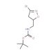 N-Boc-3-bromo-2-isoxazoline-5-methylamine (CAS 109770-82-3) - chemical structure image