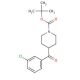 N-Boc-4-(3-chlorobenzoyl)piperidine (CAS 912768-88-8) - chemical structure image