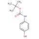 N-Boc-4-hydroxyaniline (CAS 54840-15-2) - chemical structure image