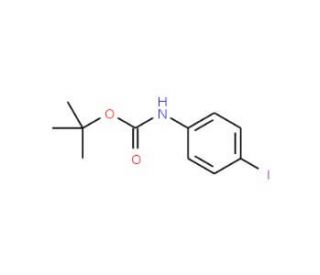 N-Boc-4-iodoaniline (CAS 159217-89-7) - chemical structure image
