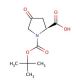 N-Boc-4-oxo-L-proline (CAS 84348-37-8) - chemical structure image