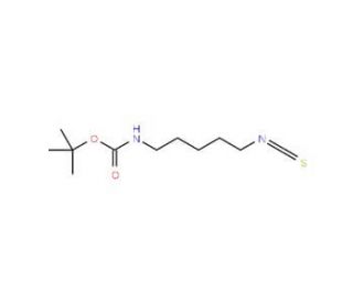 N-Boc-5-isothiocyanatopentylamine (CAS 347890-46-4) - chemical structure image