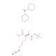 N-Boc-6-azido-L-norleucine cyclohexylammonium Salt (CAS 2098497-30-2) - chemical structure image
