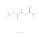 N-Boc-aminomethylamidine Hydrochloride (CAS 691898-38-1) - chemical structure image