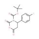 N-Boc-beta-alanine-beta-4′-fluorophenyl-N-carboxyanhydride (CAS 886362-60-3) - chemical structure image