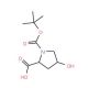 N-Boc-cis-4-hydroxy-D-proline (CAS 135042-12-5) - chemical structure image