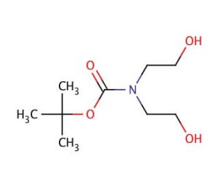 N-Boc-diethanolamine (CAS 103898-11-9) - chemical structure image
