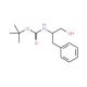 N-Boc-DL-phenylalaninol (CAS 145149-48-0) - chemical structure image