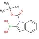 N-Boc-indole-2-boronic acid (CAS 213318-44-6) - chemical structure image